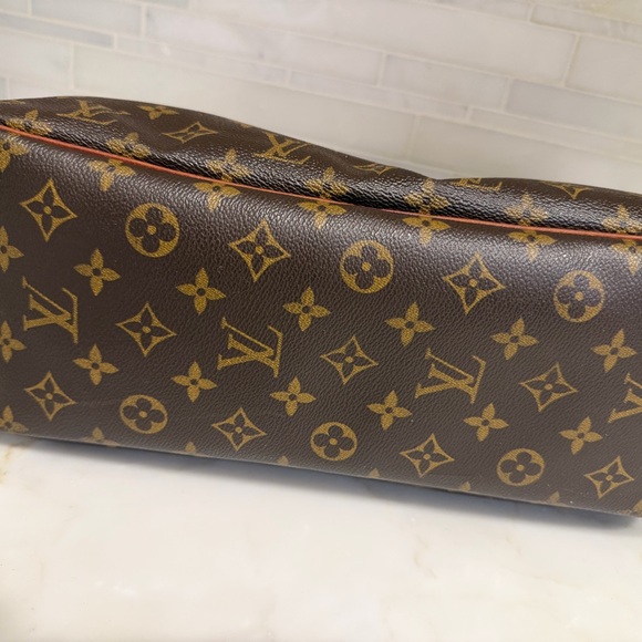 Louis Vuitton Monogram brown and tan Duffel Bag - Picture 6 of 12